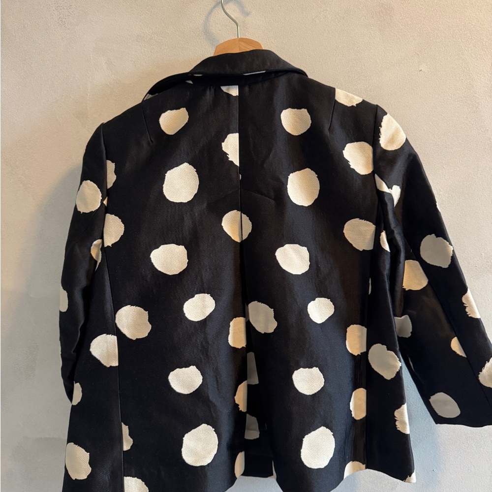 Talbots - Black Polka Dot Jacket - Size 2 Petite - Picture 6 of 6